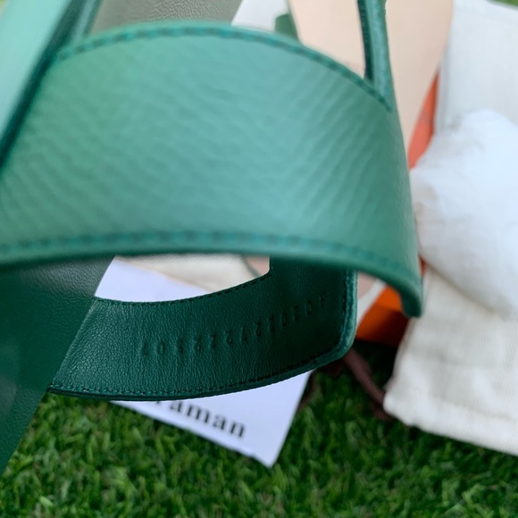 ❌SOLD❌ BNIB Hermes Oran Sandals Vert Lierre 37 - Picture 4 of 11